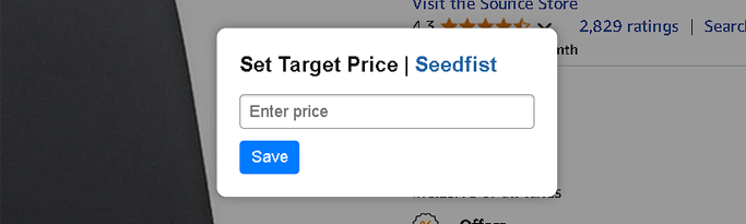 Price Drop Alert Chrome Extension | Add Your Target/Expected Price